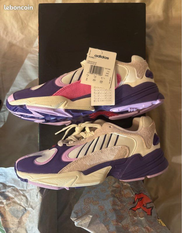 Adidas YUNG-1 collection dragon ball z freezer Chaussures