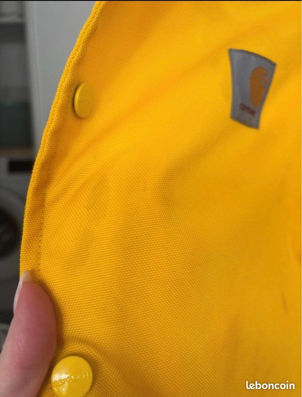 Lot De 6 Gros Boutons Vintage Jaunes Incurvés Texturés - 3,4 Cm - Pour Veste - Ref 5847 - Occasion