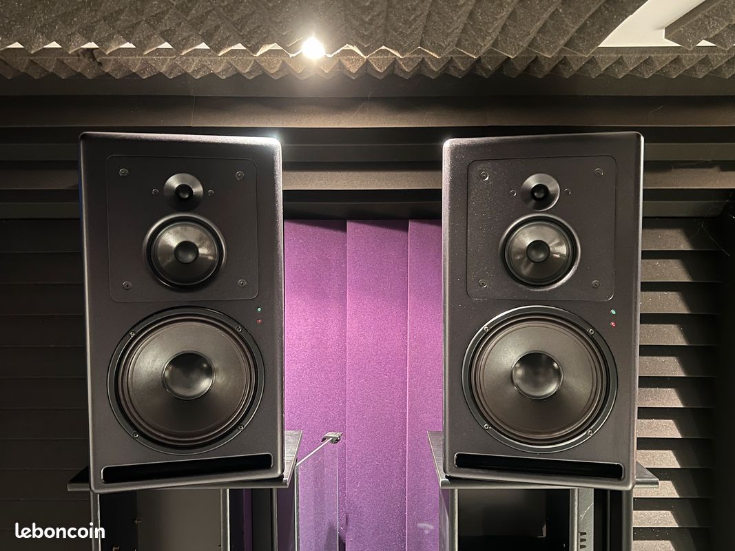 Paire enceintes moniteur studio PSI Audio A25 (amplifiées) (image 1)