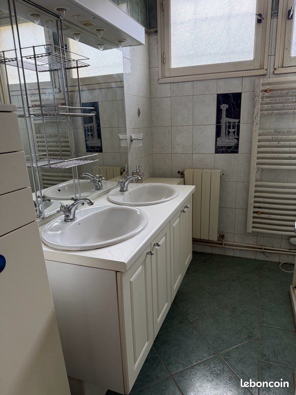 Meuble double vasque + miroir (image 2)
