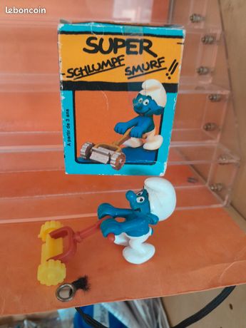 Super Schtroumpf Avec Tondeuse En Boite Figurine Collection Smurf Decoration Schtroumpfs Super Schtroumpf Avec Tondeuse En Boite Figurine Collection Smurf Decoration Schtroumpfs