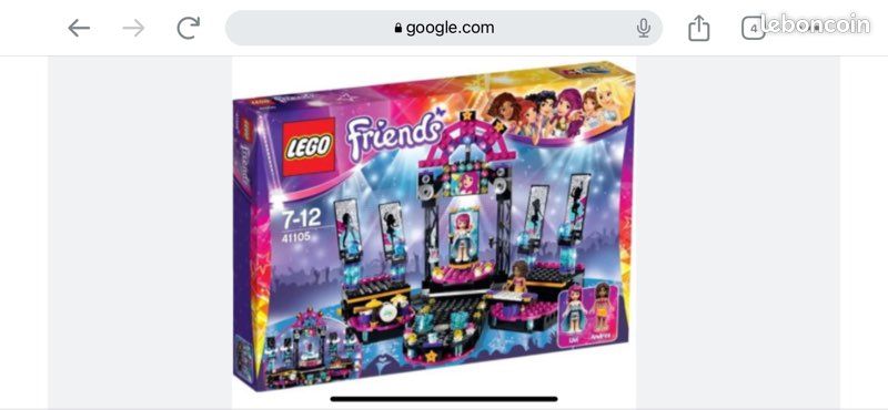 Lego Friends scène pop star (image 1)