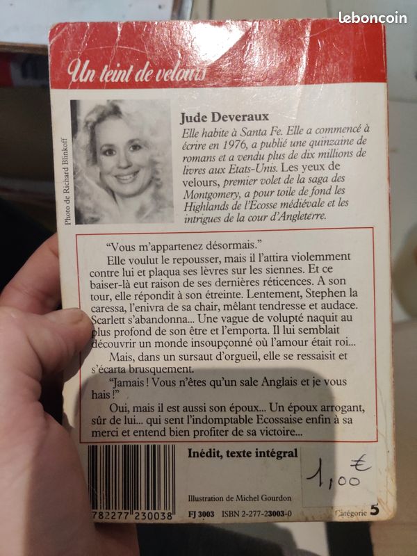 Jude deveraux un teint de velours (image 2)