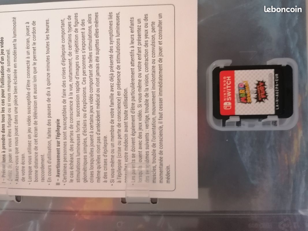 [VENDU] [JEU SWITCH] Super Mario 3D World + Bowser's Fury (image 2)