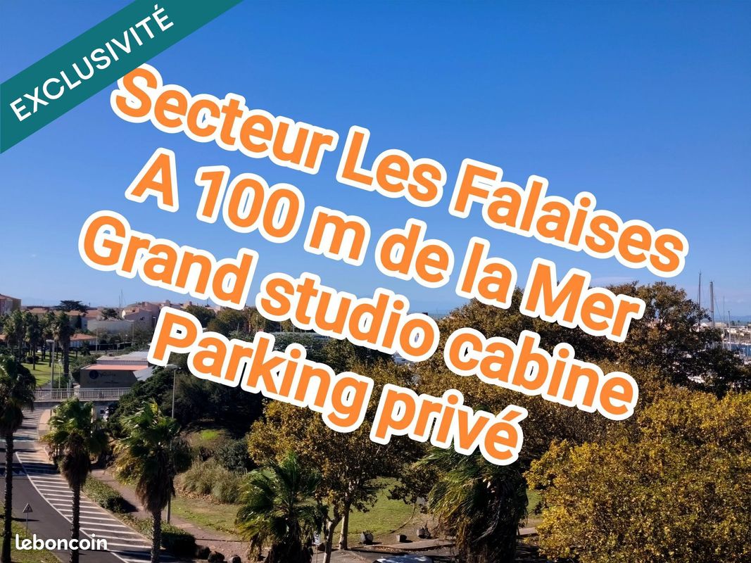 Appartement 1 pièce 28 m² · à Agde · 28 m² · 74 900 €