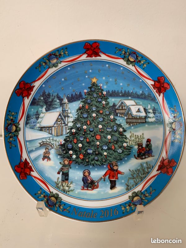 Assiette décorative Kramer - R. Sarti I colori del Natale 2016 (image 1)