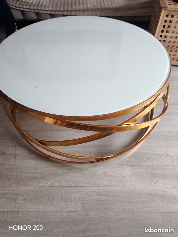 Table basse ronde (image 2)