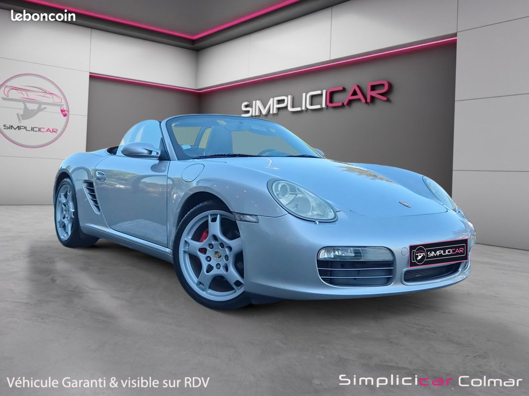 PORSCHE BOXSTER 3.4 S TIPTRONIC 295Ch Carplay Camera Recul Sièges Chauffants Garantie 12 mois (image 1)