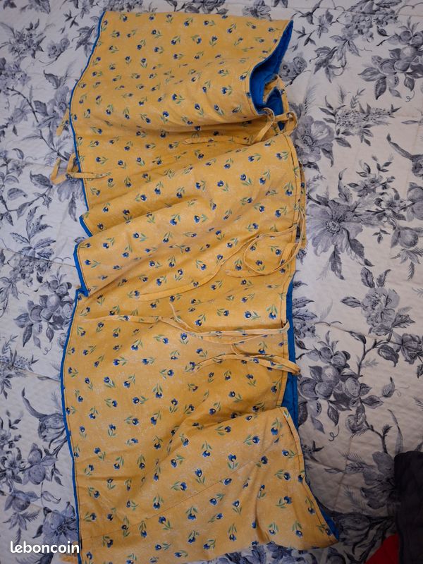 Tour de lit bébé coton (image 3)