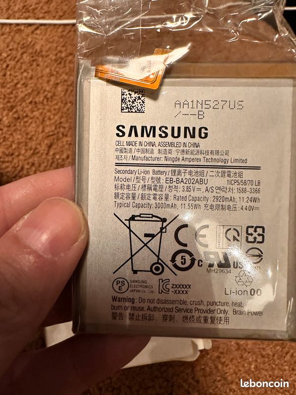 Batterie De Remplacement Neuve Pour Samsung Galaxy A20e (Modèle A202F) - Marque Générique