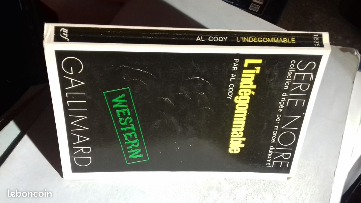 Série noire n°1675 L'indégommable Al Cody (image 3)