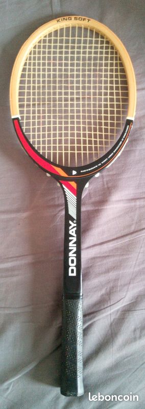 Raquette De Tennis Vintage DONNAY Mi 535 - Modèle Rétro, état Neuf Avec Défauts