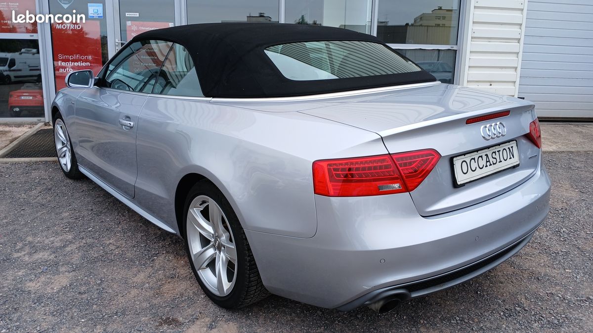 AUDI A5 Cabriolet 2.0 TFSI 225 Quattro S Line/Kit Chaine Neuve (image 4)