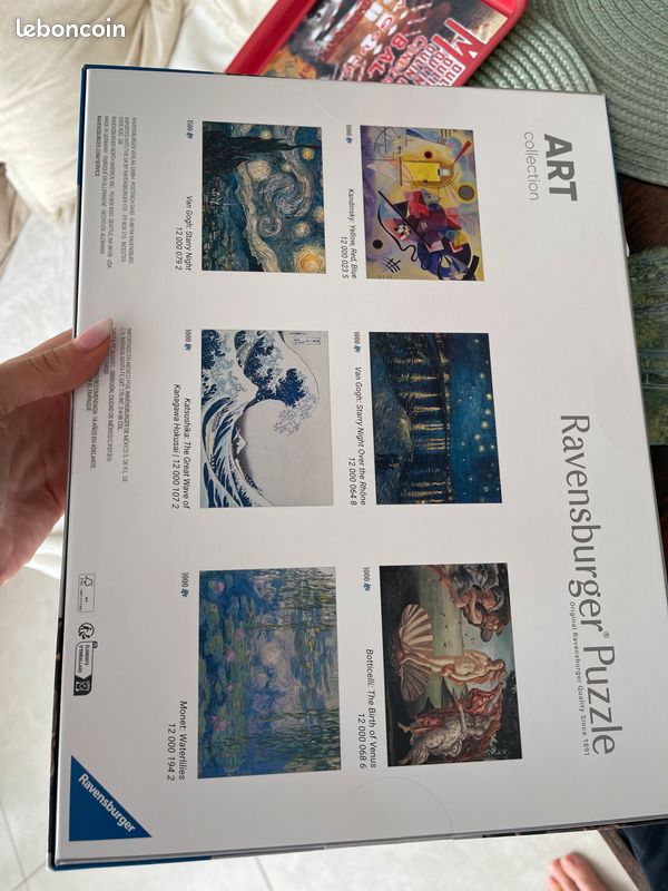Puzzle 1000 pièces la naissance de Vénus (image 3)