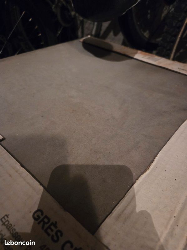 Carrelage 45x45 Grès Cérame Effet Beton Gris (image 7)