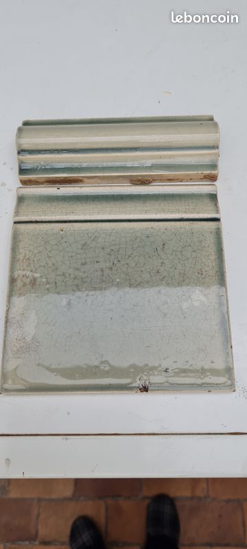 Carreaux plinthes faïence ancien (image 1)