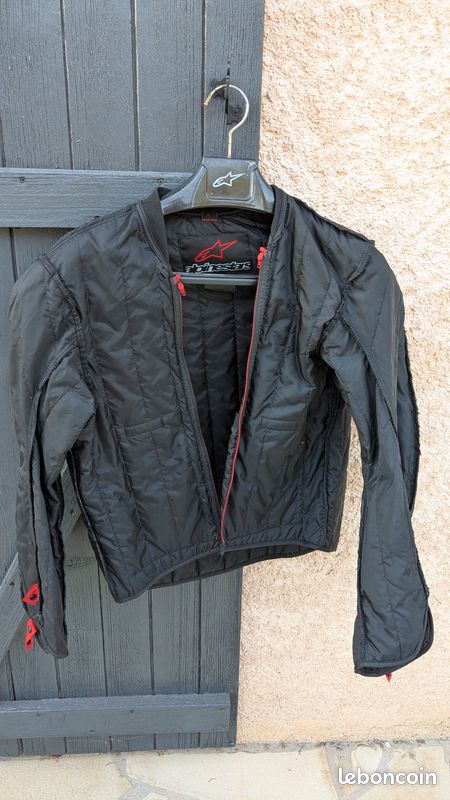 Blouson cuir moto alpinestars (image 3)