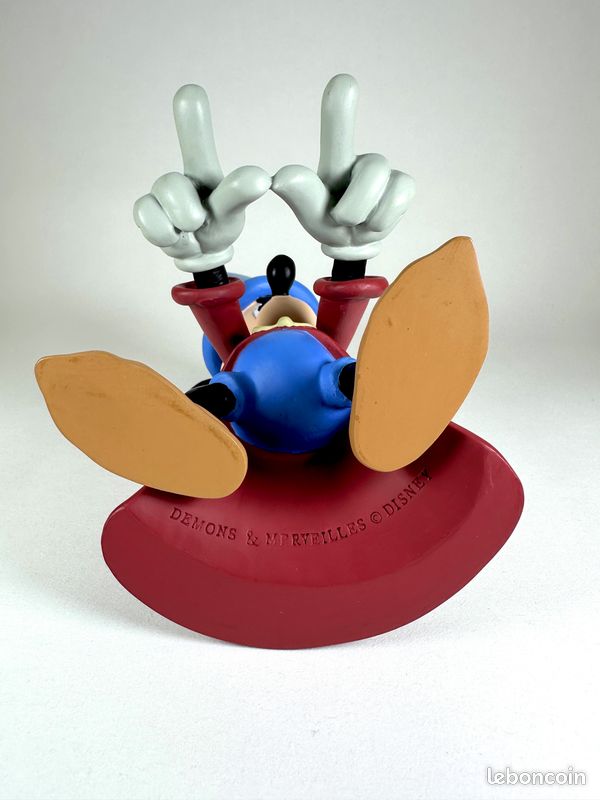 Statuette Rare Démons Et Merveilles – Mickey Apprenti Sorcier – Fantasia – Résine