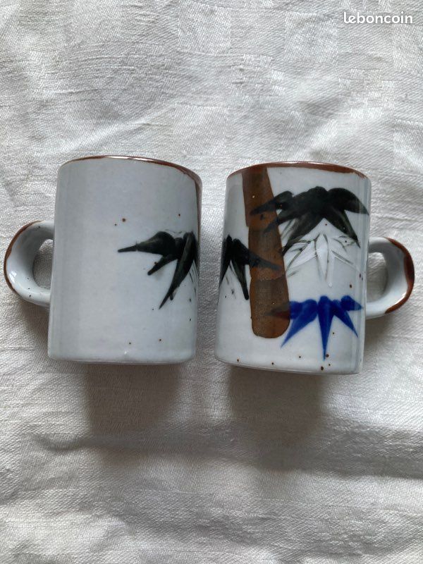 Duo tasses grès (image 1)