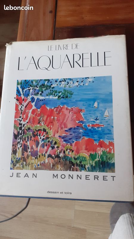 Le livre de l aquarelle Jean Monneret (image 1)