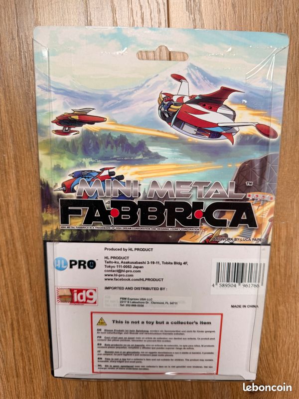 Goldorak - Grendizer super robot chogokin mini métal - fabbrica - HLPro
