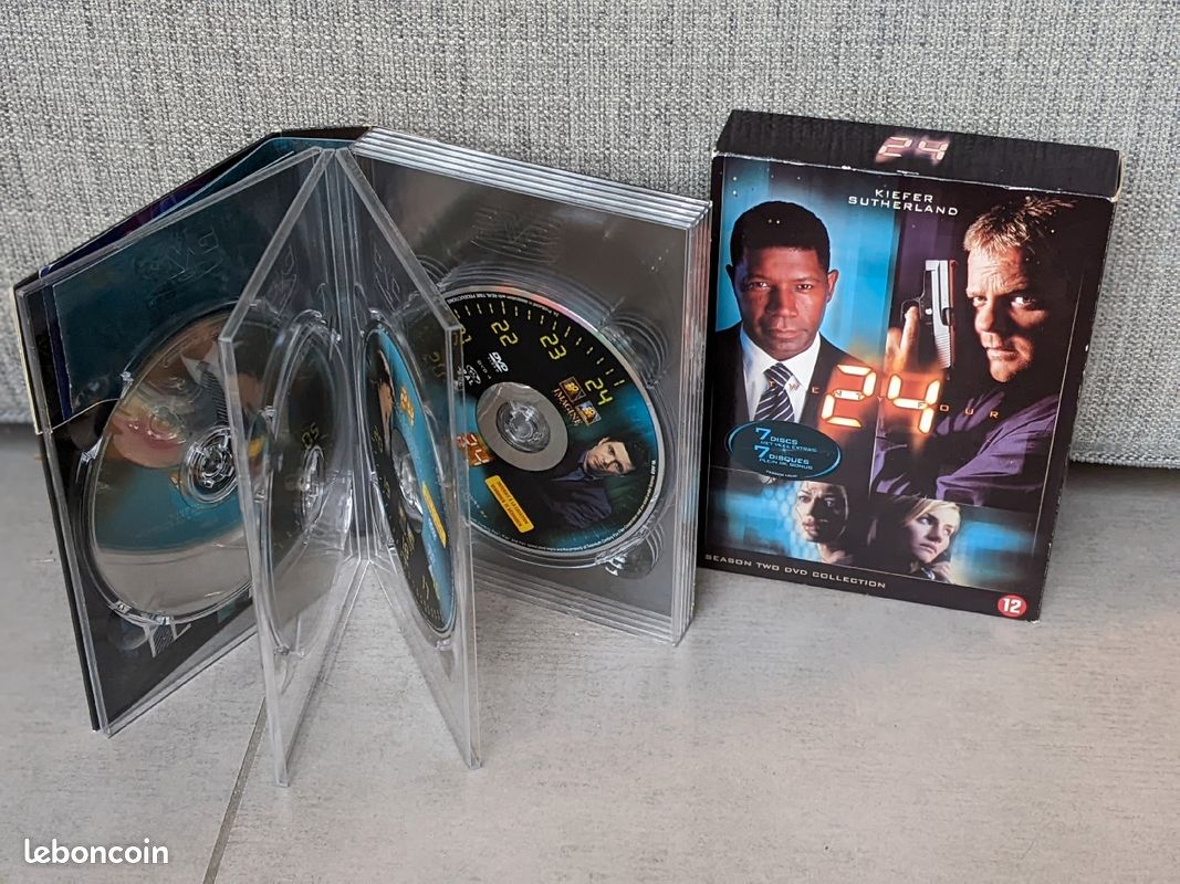 DVD saison 2 complete de "24heures" (image 1)