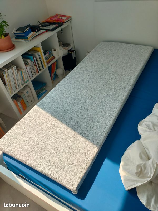 Surmatelas Latex OX LITERIE 190 x 70 x 5 (image 2)