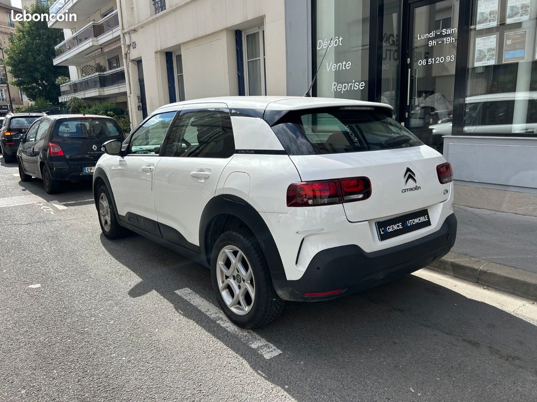 CITROEN C4 CACTUS BlueHDi 100 SS BVM6 Feel / 2ème Main (image 3)
