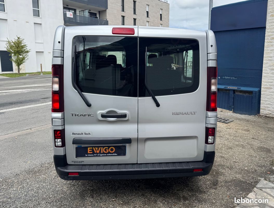 RENAULT TRAFIC COMBI 9 places 1.6 DCI 120 L2 ZEN / TVA Récupérable / DOUBLE PORTE LATERALE (image 16)