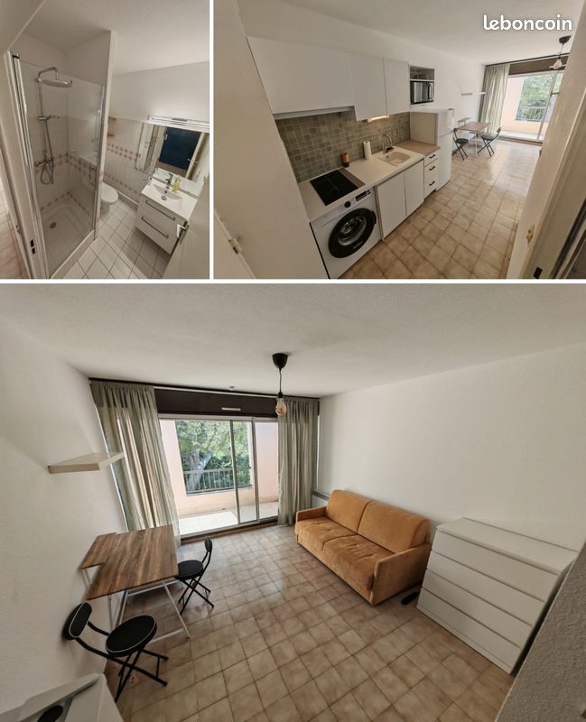 Appartement 1 pièce 20 m² · à Montpellier · 19,7 m² · 480 €