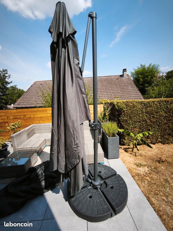 Parasol déporté 3sur 4 mètres (image 1)
