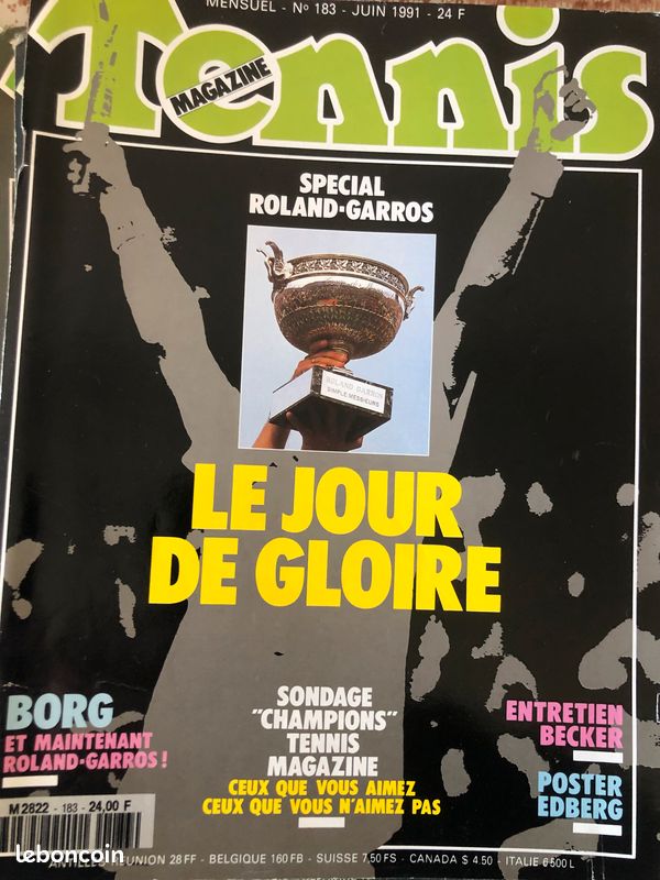 Lot de 78 magazines Tennis Magazine de 1990 à 2016 (image 2)
