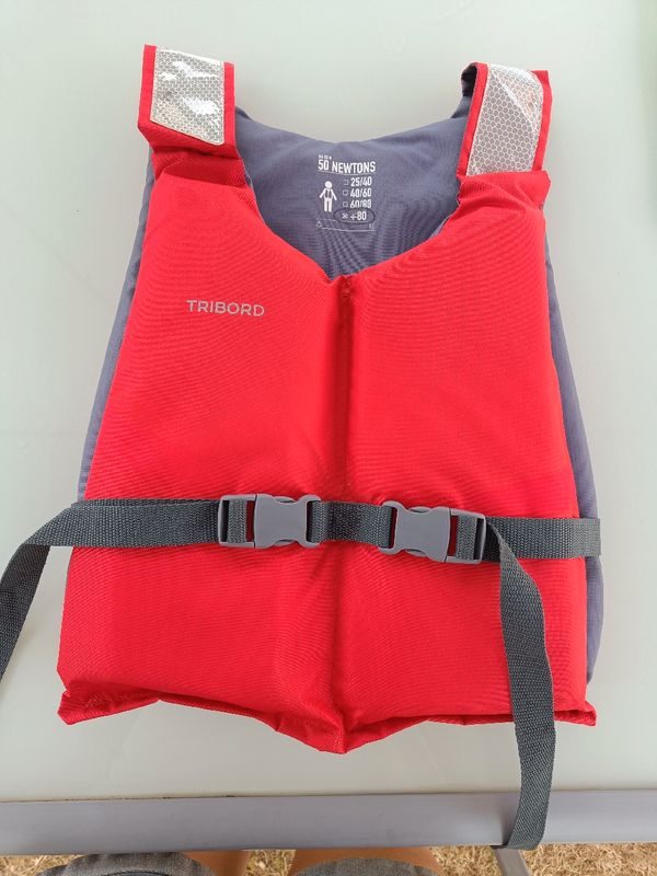 Gilet de sauvetage neuf adulte + 80kg Tribord - Équipement nautisme