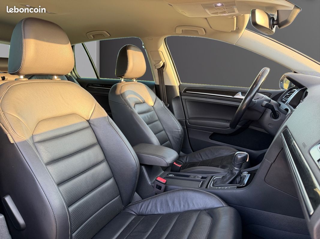 VOLKSWAGEN GOLF VII (2) 1.5 TSI EVO 150CH CARAT EXCLUSIVE DSG7 5P CarPlay Caméra de recul Sièges chauffants Garantie 12 mois (image 10)