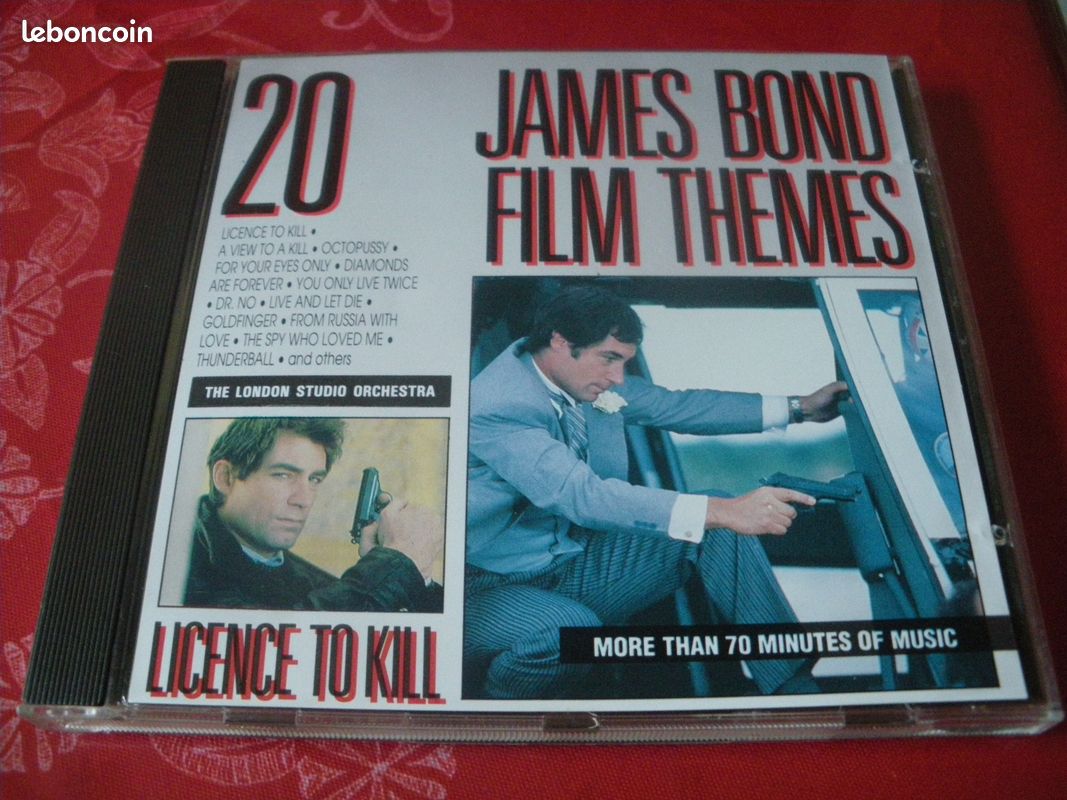 CD 20 James Bon Film Themes (image 1)