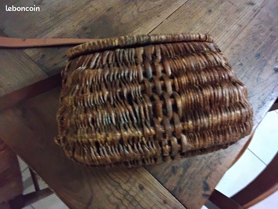 Panier de rangement tissé à la main rond CANVAS Market, 15,75 x 17,71