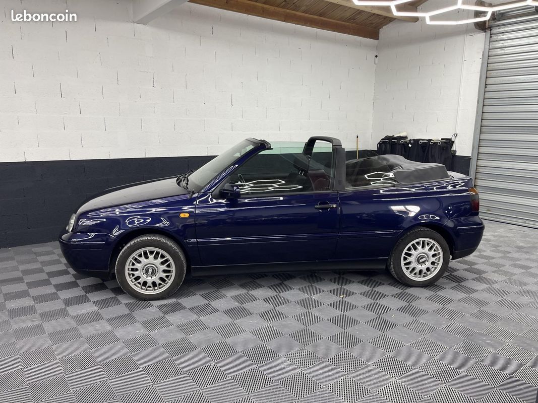 VOLKSWAGEN GOLF Cabriolet 1.6i IV 4 CABRIOLET 110 ch historique complet + peinture neuve garantie 12 mois (image 7)