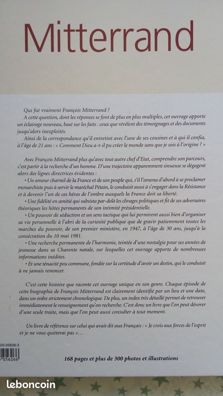 Livre ''Mitterrand'' chronique de l'histoire (image 1)