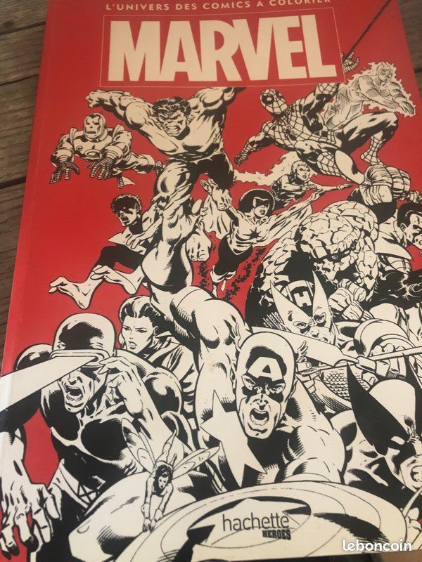 Cahier coloriage Marvel (image 2)