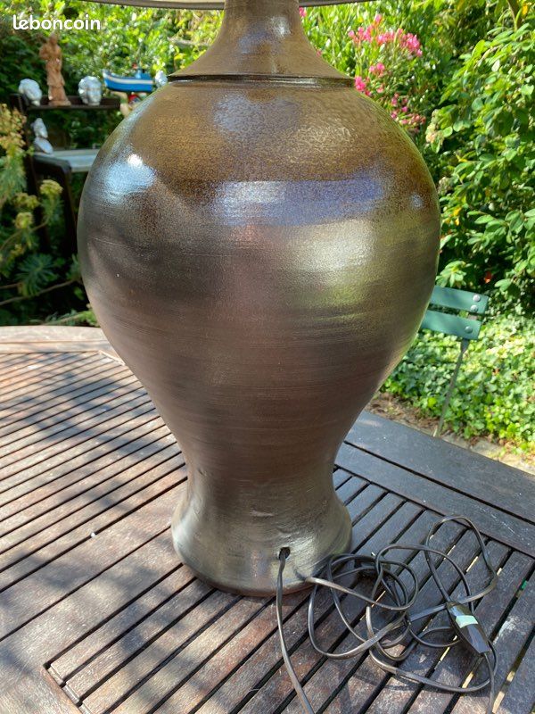 Lampe grès ancien (image 4)
