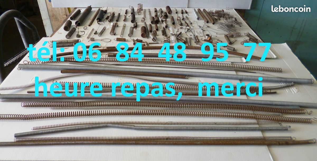 Ressorts divers, unité ou au mètre ,traction ou compresssion (image 9)