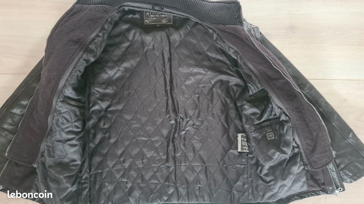 Blouson en cuir Armand thiery taille L (image 3)