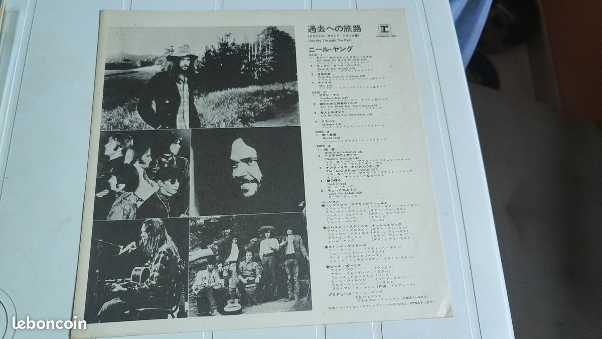 Neil Young Journey through the past 2X33t Japon (image 2)