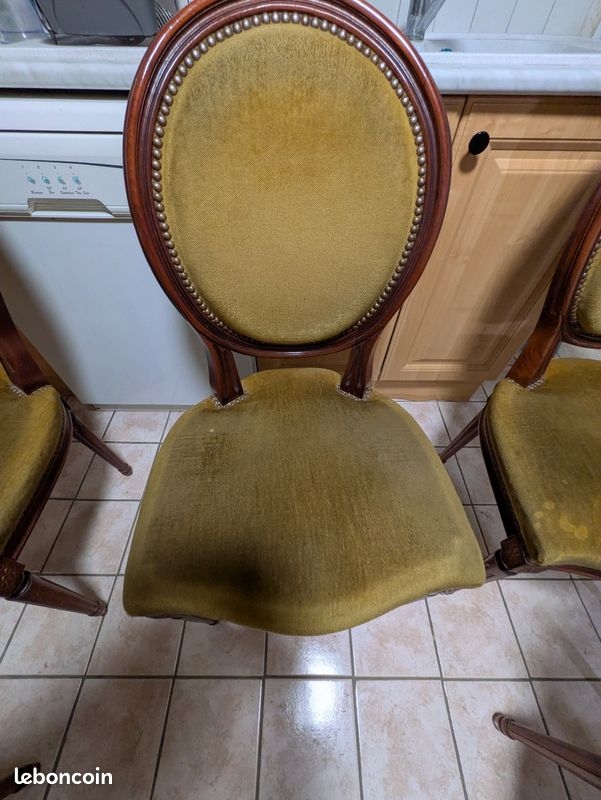 6 chaises Louis XVI (image 9)