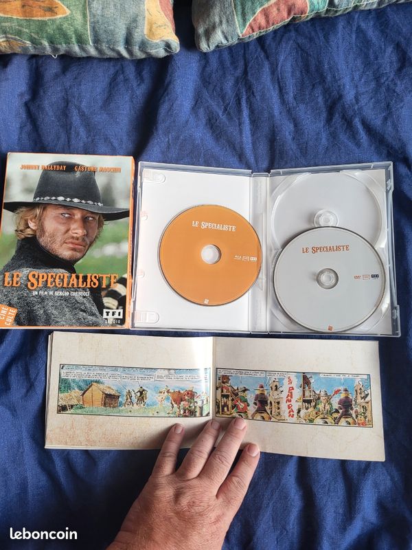 Coffret Blu ray + DVD + BD Le Spécialiste (Johnny Hallyday. Fourreau cartonné ) (image 17)
