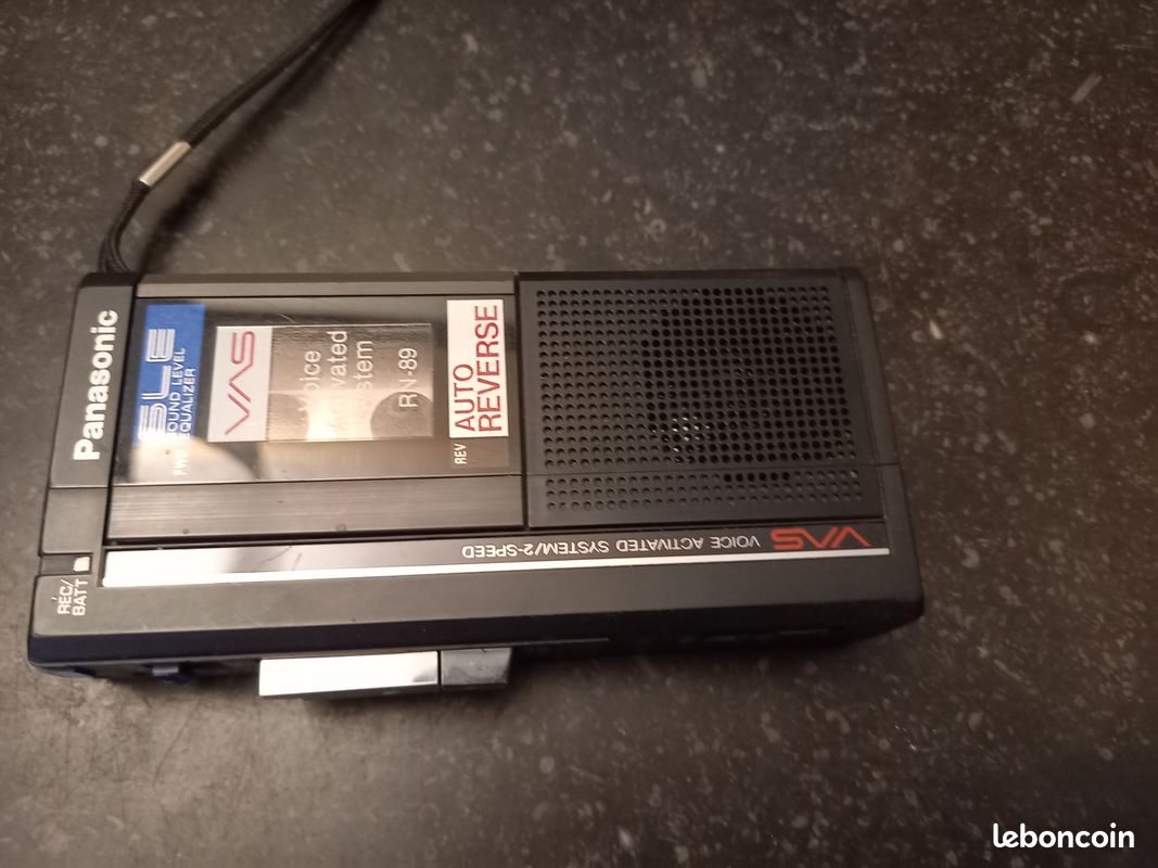 Lot de 2 enregistreurs à microcassettes SONY et PANASONIC (image 4)