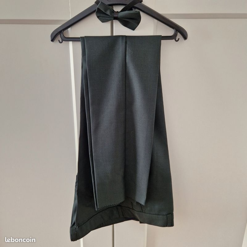 Costume vert garçon taille 10 ans complet neuf (image 6)