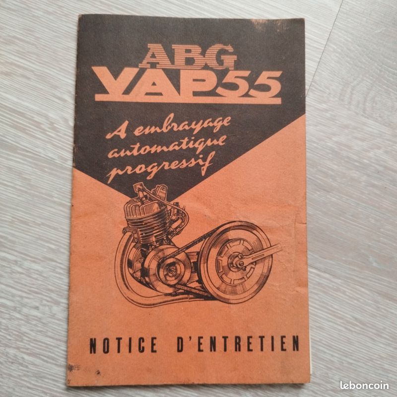Notice d' entretien moteur cyclomoteur ABG VAP - quipement moto Notice d' entretien moteur cyclomoteur ABG VAP - quipement moto