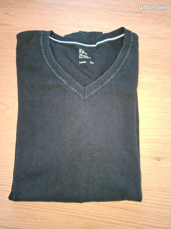 Pull Céline noir XL homme Vêtements