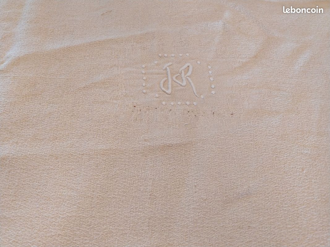 Nappe ancienne en lin (image 3)